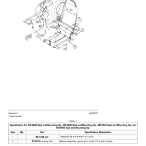 Caterpillar CAT 299D Compact Track Loader Service Repair Manual (GTC00001 and up) - Image 3