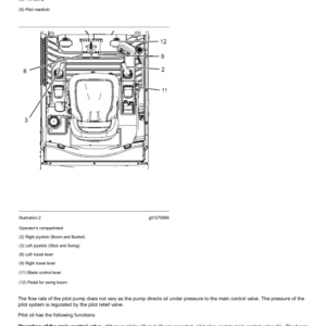 Caterpillar CAT 301.6C, 301.8C Mini Hydraulic Excavator Service Repair Manual (JBB00001 and up) - Image 3