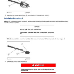 Caterpillar CAT 3046 Engine Machine Service Repair Manual (MHK00001 and up) - Image 4