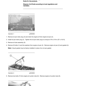 Caterpillar CAT 3046 Engine Machine Service Repair Manual (MHK00001 and up) - Image 5