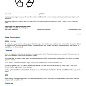 Caterpillar CAT 3056 Marine Engine Service Repair Manual (CKS00001 and up) - Image 3