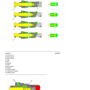 Caterpillar CAT 305E2 CR Mini Hydraulic Excavator Service Repair Manual (DJX00001 and up) - Image 4