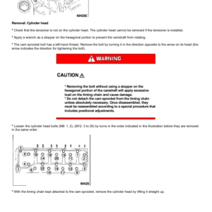 Caterpillar CAT 306 Mini Hydraulic Excavator Service Repair Manual (MXH00001 and up) - Image 3