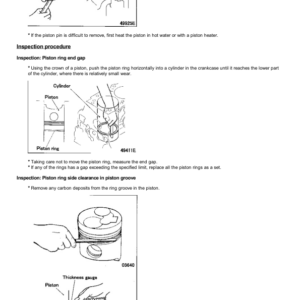 Caterpillar CAT 306 Mini Hydraulic Excavator Service Repair Manual (MXH00001 and up) - Image 4