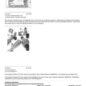 Caterpillar CAT 306 Mini Hydraulic Excavator Service Repair Manual (MXH00001 and up) - Image 5