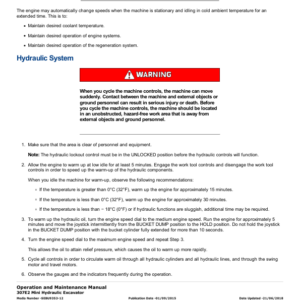 Caterpillar CAT 307E2 Mini Hydraulic Excavator Service Repair Manual (KC900001 and up) - Image 5