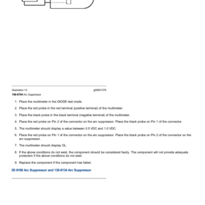 Caterpillar CAT 308C CR Mini Hydraulic Excavator Service Repair Manual (KCX00001 and up) - Image 4