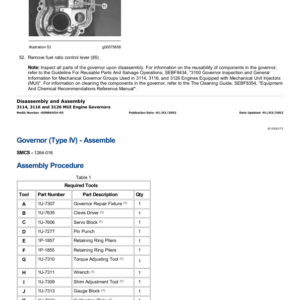 Caterpillar CAT 3126 Marine Engine Service Repair Manual (1ZJ00001 and up) - Image 3