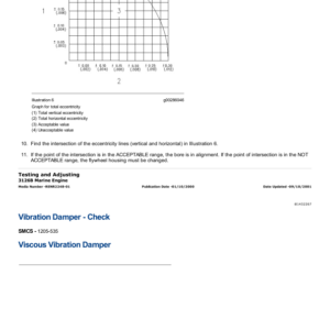 Caterpillar CAT 3126B Marine Engine Service Repair Manual (3GS00001 and up) - Image 3