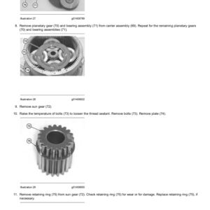 Caterpillar CAT 312C, 312C L Excavator Service Repair Manual (CBA00001 till 01200) - Image 4