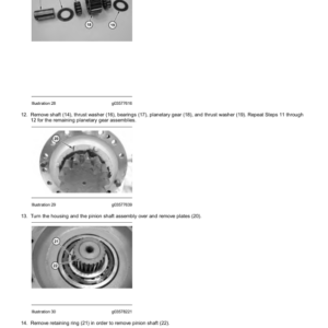 Caterpillar CAT 312C, 312C L Excavator Service Repair Manual (CBA01201 and up) - Image 5