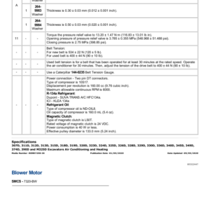 Caterpillar CAT 312D, 312D L Excavator Service Repair Manual (HCW00001 and up) - Image 4