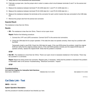 Caterpillar CAT 314D LCR Excavator Service Repair Manual (TXN00001 and up) - Image 5