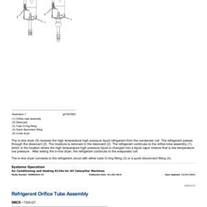 Caterpillar CAT 315C, 315C L Excavator Service Repair Manual (CJC00001 and up) - Image 4