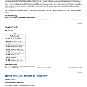 Caterpillar CAT 3176B Truck Engine Service Repair Manual (9CK00001 and up) - Image 4