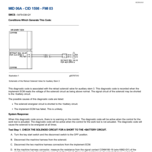 Caterpillar CAT 318C Excavator Service Repair Manual (BTG00001 and up) - Image 4