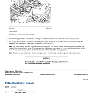 Caterpillar CAT 320E LRR Excavator Service Repair Manual (TFX00001 and up) - Image 3