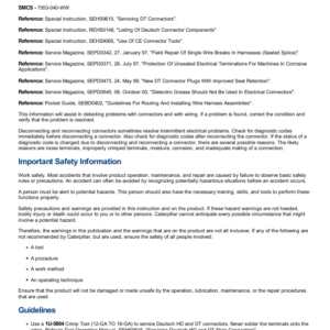 Caterpillar CAT 322C L, 322C LN Hydraulic Excavator Service Repair Manual (EMR00001 and up) - Image 5