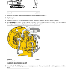 Caterpillar CAT 336E LH, 336E LNH Excavator Service Repair Manual (RZA00001 and up) - Image 5