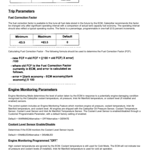 Caterpillar CAT 3406E Marine Engine Service Repair Manual (9WR00001 and up) - Image 5