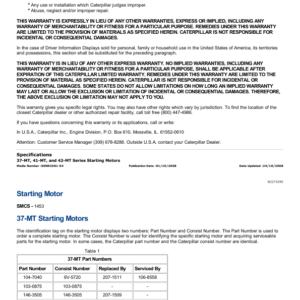 Caterpillar CAT 3406E Truck Engine Service Repair Manual (5EK00001 and up) - Image 5