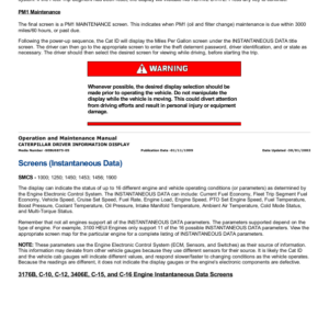 Caterpillar CAT 3406E Truck Engine Service Repair Manual (6TS00001 and up) - Image 5