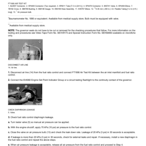 Caterpillar CAT 3408 Engine Machine Service Repair Manual (67U00001 and up) - Image 5