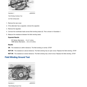 Caterpillar CAT 3412 Marine Engine Service Repair Manual (60M00001 and up) - Image 4