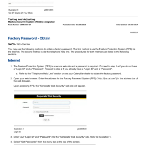 Caterpillar CAT 345D L Excavator Service Repair Manual (EEH00001 and up) - Image 3