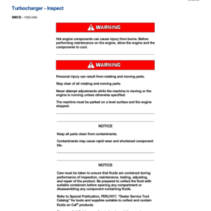 Caterpillar CAT 349F, 349F L Excavator Service Repair Manual (BZ200001 and up) - Image 3