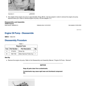 Caterpillar CAT 3512B Marine Engine Service Repair Manual (S2K00001 and up) - Image 4