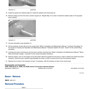 Caterpillar CAT 365B II Excavator Service Repair Manual (DER00001 and up) - Image 7