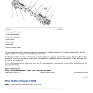 Caterpillar CAT 420D Backhoe Loader Service Repair Manual (BLN10300 and up) - Image 5