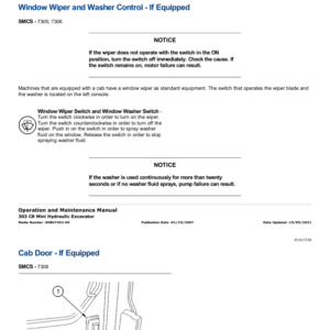 Caterpillar CAT 430D Backhoe Loader Service Repair Manual (BML02281 till 04799) - Image 5