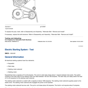 Caterpillar CAT 430E Backhoe Loader Service Repair Manual (MXB00001 and up) - Image 5