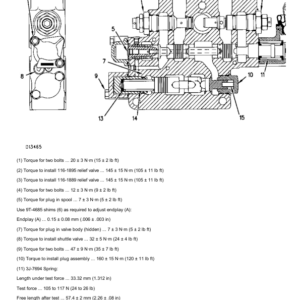 Caterpillar CAT 446B Backhoe Loader Service Repair Manual (5BL00001 till 00383) - Image 2