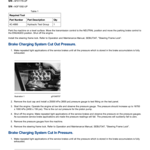 Caterpillar CAT 725 Articulated Dump Truck Service Repair Manual (AFX00001 and up) - Image 3