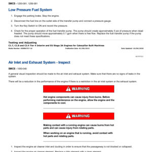 Caterpillar CAT 903C Compact Wheel Loader Service Repair Manual (MW400001 and up) - Image 3