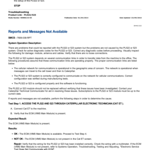 Caterpillar CAT 928HZ 930H Wheel Loader Service Repair Manual (FTD00001 and up) - Image 3