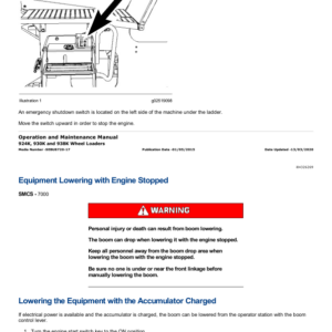 Caterpillar CAT 930K Wheel Loader Service Repair Manual (EYE00001 and up) - Image 3