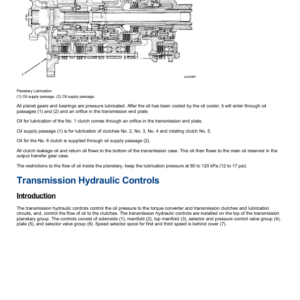 Caterpillar CAT 936E Wheel Loader Service Repair Manual (33Z03091 and up) - Image 5