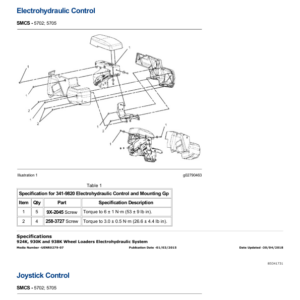 Caterpillar CAT 938K Wheel Loader Service Repair Manual (SWL00001 and up) - Image 3