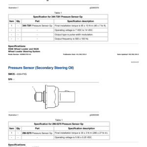 Caterpillar CAT 962K Wheel Loader Service Repair Manual (FLL00001 and up) - Image 3