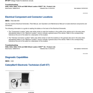 Caterpillar CAT 962K Wheel Loader Service Repair Manual (FLL00001 and up) - Image 4