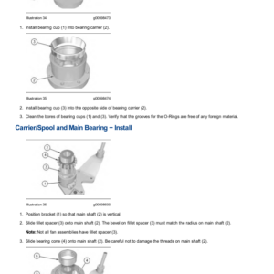 Caterpillar CAT 963C Track Loader Service Repair Manual (BBD00001 and up) - Image 5