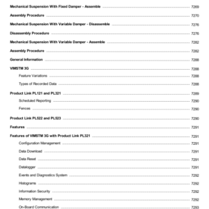 Caterpillar CAT 972K Wheel Loader Service Repair Manual (Z4W00001 and up) - Image 3