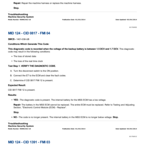 Caterpillar CAT 973C Track Loader Service Repair Manual (LDX00001 and up) - Image 5