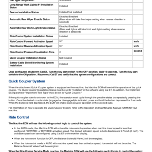 Caterpillar CAT 980K Wheel Loader Service Repair Manual (W7K00001 and up) - Image 5