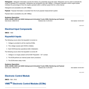 Caterpillar CAT AD30 Underground Articulated Truck Service Repair Manual (GXR00001 and up) - Image 4