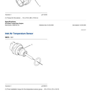 Caterpillar CAT C-9 Truck Engine Service Repair Manual (MTB00001 and up) - Image 4